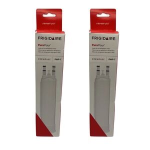 Frigidaire PurePour FPPWFU01 PWF-1 Water and Ice Refrigerator Filter Lot of 2
